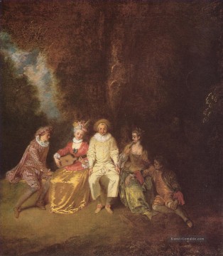 Antoine Watteau Werke - Pierrot Inhalt Jean Antoine Watteau
